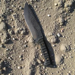 Kompakt Kabzalı Dövme Detaylı CK Çeliği Outdoor & Kamp Bıçağı