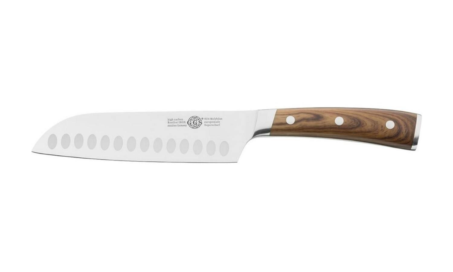 Solingen Şef Bıçağı - GGS Fineline Santokumesser 7" - Görsel 4