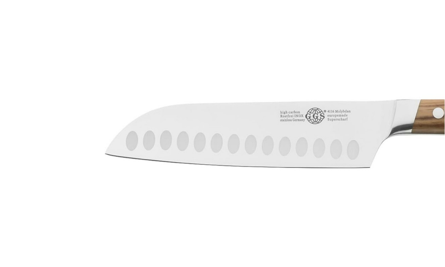 Solingen Şef Bıçağı - GGS Fineline Santokumesser 7" - Görsel 6